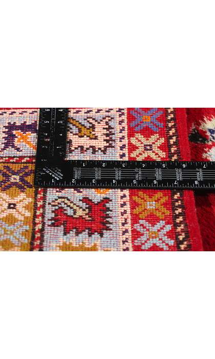 4 x 6 Vintage Red Rabat Moroccan Rug 79005