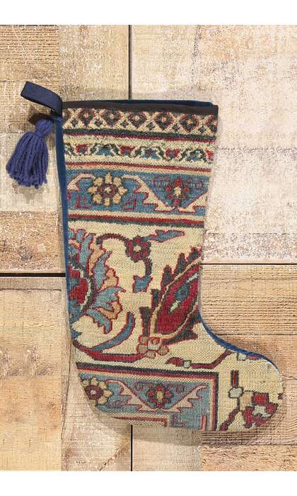 1 x 2 Antique Rug Christmas Stocking 79108