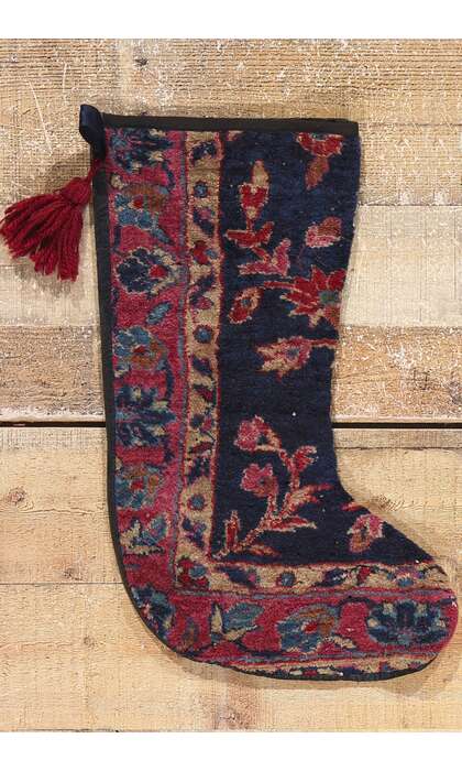 1 x 2 Antique Rug Christmas Stocking 79109