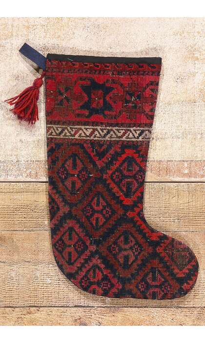 1 x 2 Antique Rug Christmas Stocking 79110