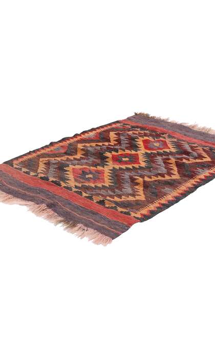 2 x 3 Antique Maimana Afghan Kilim Rug 79069