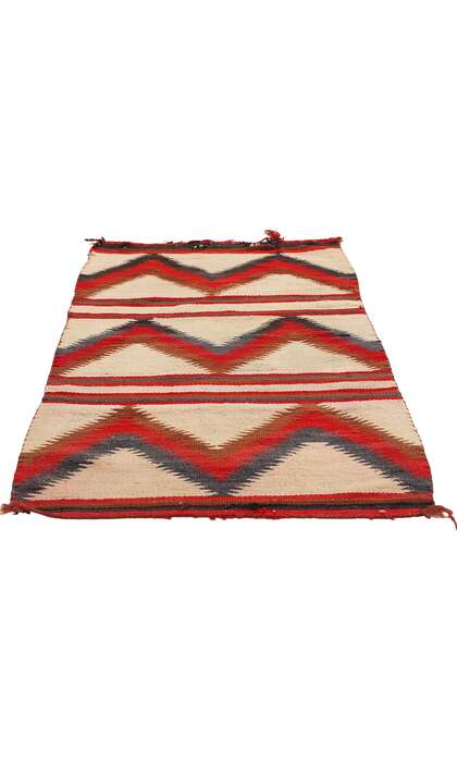 2 x 5 Antique Eye Dazzler Navajo Rug 79083