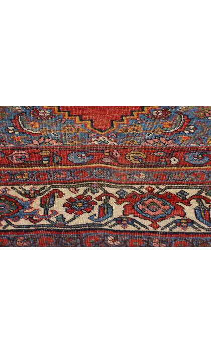 7 x 12 Late 19th Century Antique Persian Halvai Bijar Rug 79080