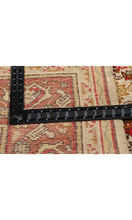 8 x 11 Late 19th Century Antique Turkish Oushak Rug 79086