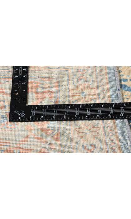 10 x 14 Distressed Antique Persian Ardabil Rug 61376