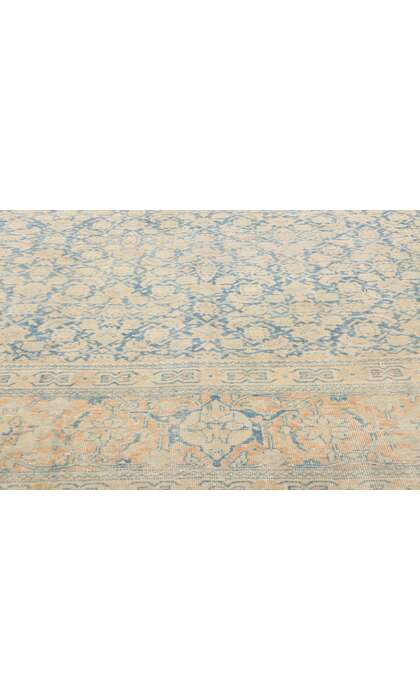 10 x 14 Distressed Antique Persian Ardabil Rug 61376