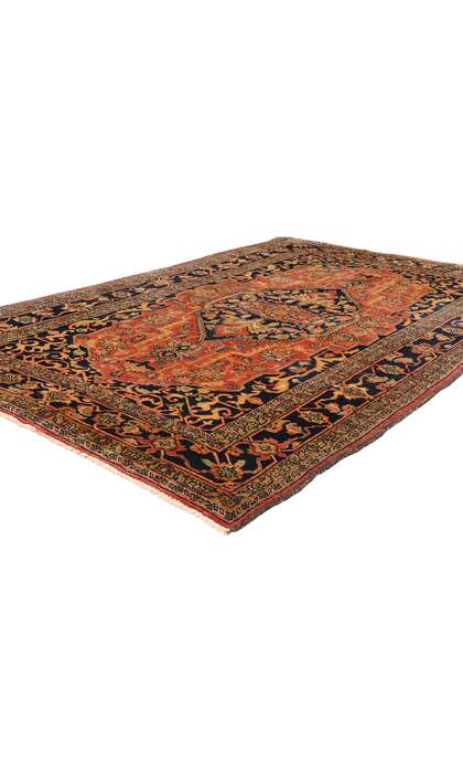 5 x 8 Vintage Persian Heriz Rug 79085