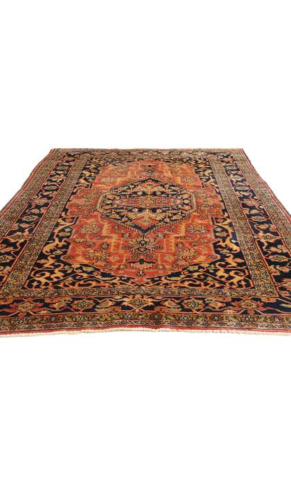 5 x 8 Vintage Persian Heriz Rug 79085
