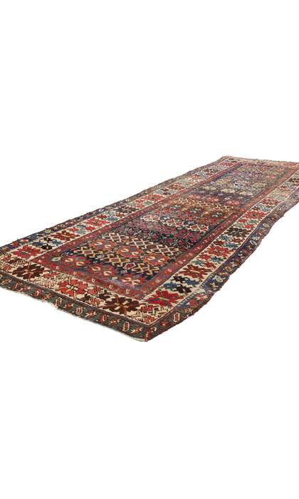 3 x 10 Antique Persian Northwest Tribal Rug Runner 79100