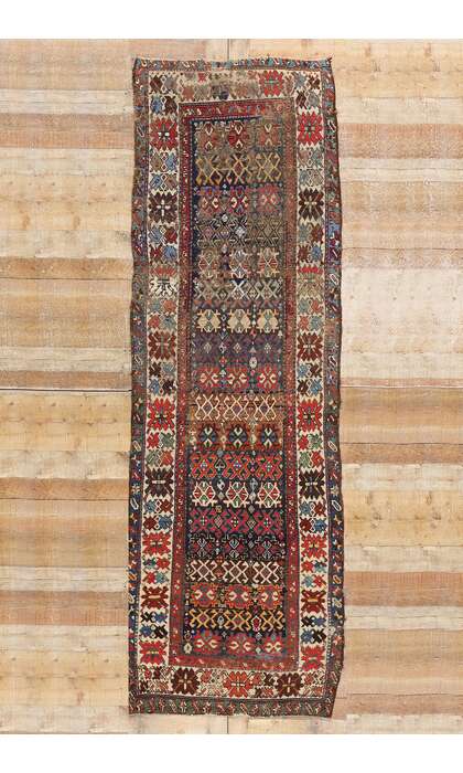 3 x 10 Antique Persian Northwest Tribal Rug Runner 79100