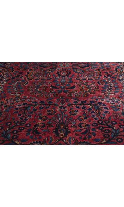 3 x 5 Antique Persian Sarouk Rug 79012