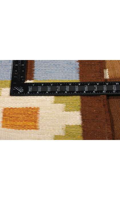 6 x 8 Evy Svensson Vintage Swedish Scandinavian Rollakan Rug 79039