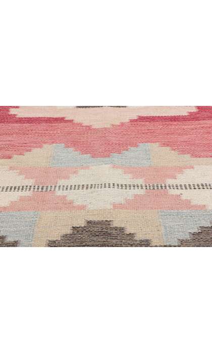 6 x 8 Evy Svensson Vintage Swedish Rollakan Rug 79045