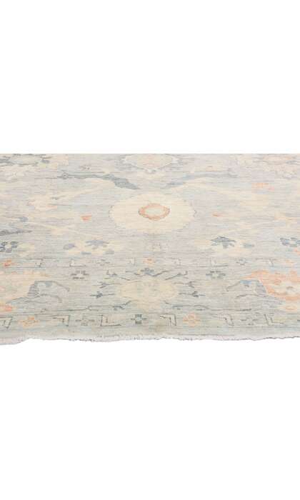 10 x 13 Contemporary Modern Light Blue Sultanabad Rug 81126
