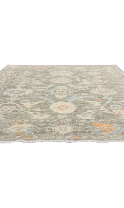 8 x 10 Contemporary Modern Gray Sultanabad Rug 81127