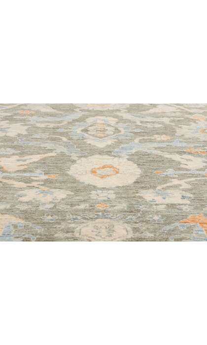 8 x 10 Contemporary Modern Gray Sultanabad Rug 81127