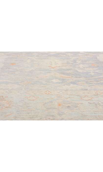 10 x 14 Contemporary Modern Lavender Muted Sultanabad Rug 81124