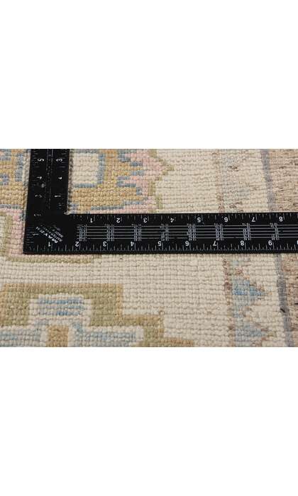 11 x 14 Organic Modern Turkish Oushak Rug 53987