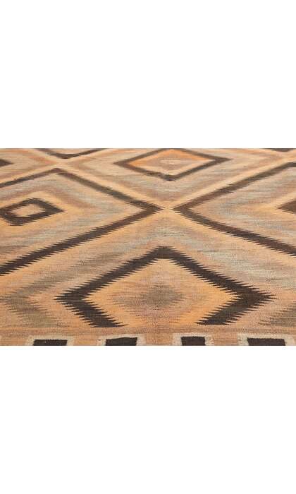 9 x 14 Vintage Persian Fars Kilim Rug 61307