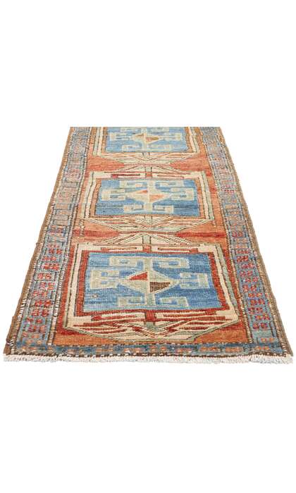 2 x 11 Antique Persian Heriz Rug 61336