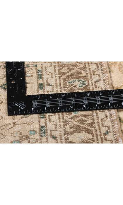 3 x 18 Distressed Vintage Persian Karaja Heriz Rug Runner 61333