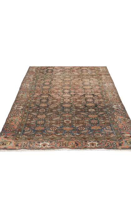 3 x 12 Distressed Antique Persian Malayer Rug Runner 61315