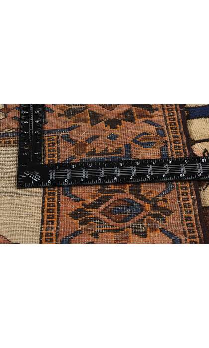 4 x 6 Vintage Persian Shiraz Pictorial Rug 79097