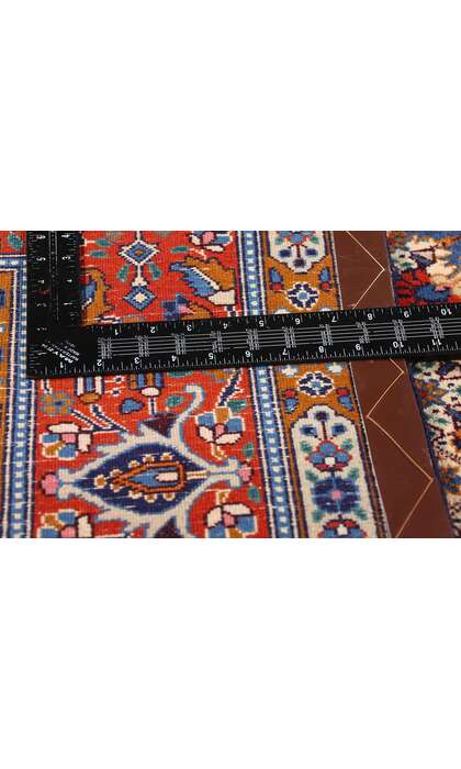 6 x 9 Vintage Persian Mahi Tabriz Rug 79107