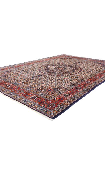 6 x 9 Vintage Persian Mahi Tabriz Rug 79107