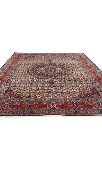 6 x 9 Vintage Persian Mahi Tabriz Rug 79107