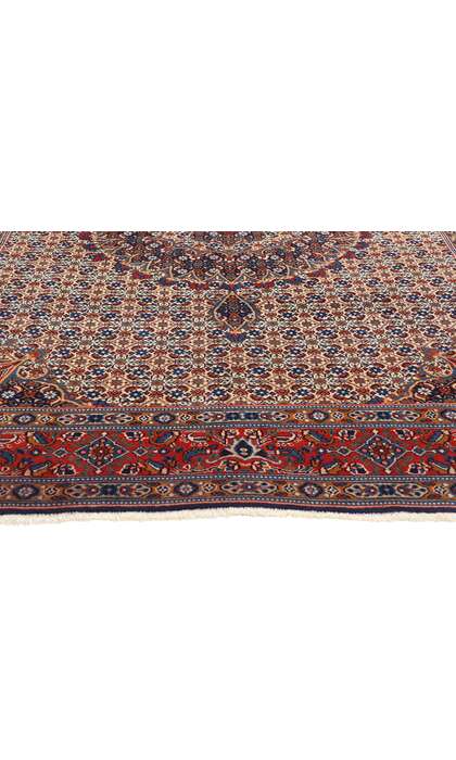 6 x 9 Vintage Persian Mahi Tabriz Rug 79107