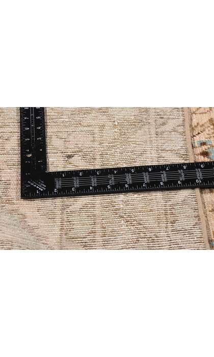 3 x 14 Antique Pink Persian Dergazine Hamadan Rug Runner 61327