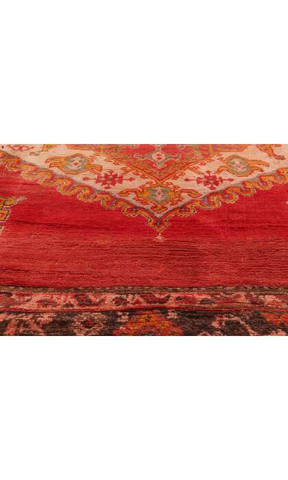 12 x 13 Antique Red Turkish Oushak Rug 76859