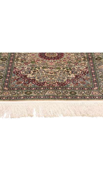 2 x 3 Vintage Turkish Silk Hereke Rug 79082