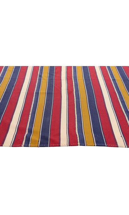 11 x 13 Vintage Striped Persian Kilim Rug 61303