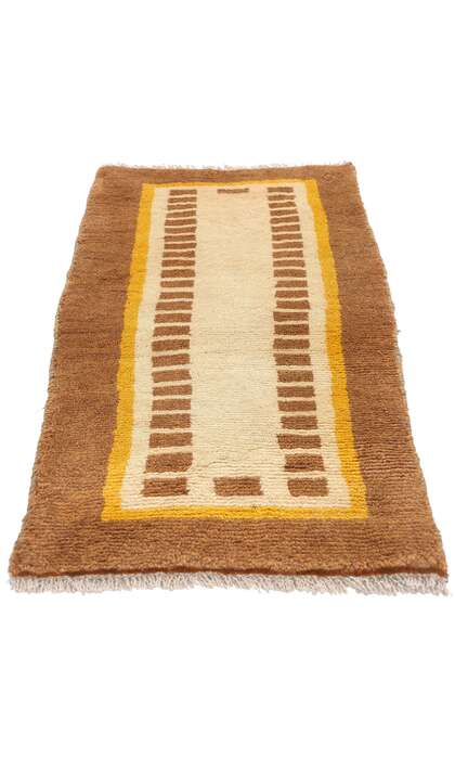 2 x 4 Vintage Swedish Scandinavian Rya Rug 79011
