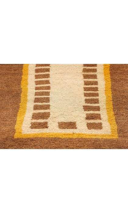2 x 4 Vintage Swedish Scandinavian Rya Rug 79011