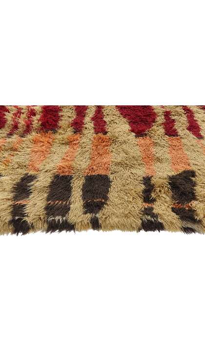 6 x 8 Vintage Swedish Scandinavian Rya Rug 79013
