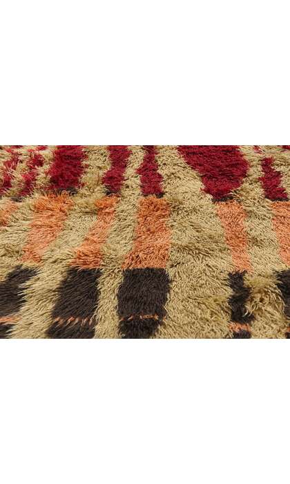 6 x 8 Vintage Swedish Scandinavian Rya Rug 79013