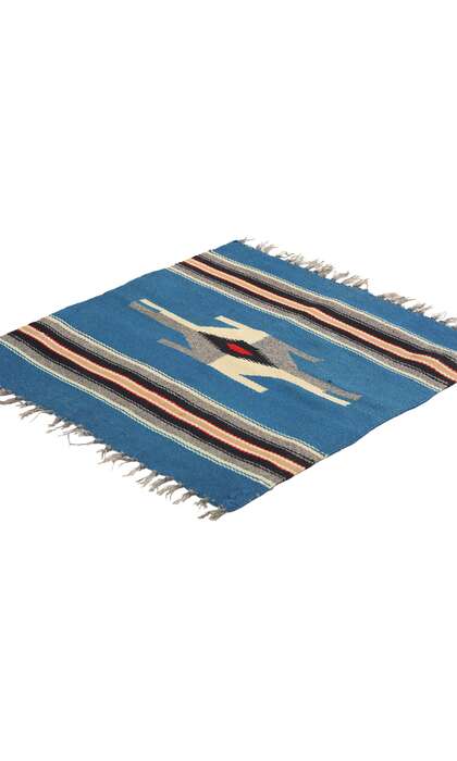 2 x 2 Vintage New Mexico Chimayo Rug 79084