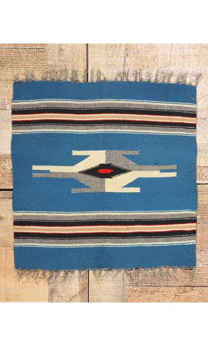2 x 2 Vintage New Mexico Chimayo Rug 79084