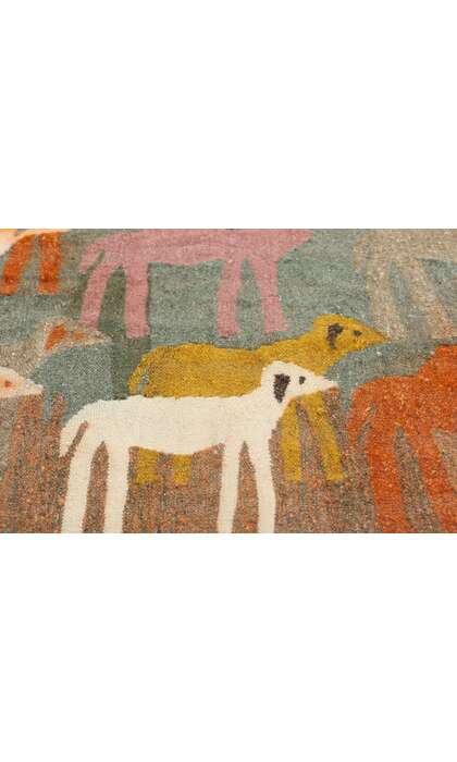 2 x 3 Vintage Egyptian Kilim Tapestry Rug 791032 x 3 Vintage Egyptian Kilim Tapestry Rug 79103