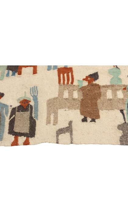 3 x 5 Vintage Egyptian Kilim Tapestry Rug 79102