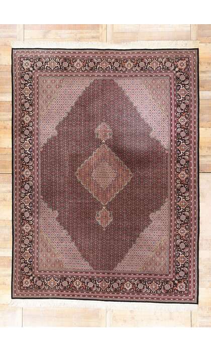 9 x 12 Vintage Chinese Mahi Tabriz Rug 79096