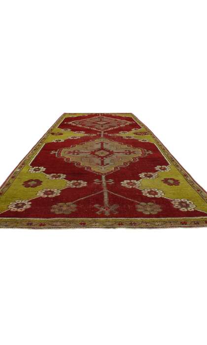 2 x 6 Vintage Turkish Oushak Rug 51734