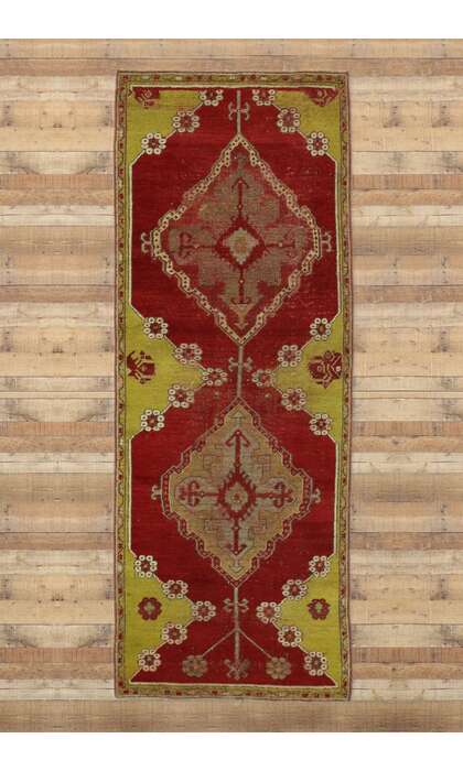 2 x 6 Vintage Turkish Oushak Rug 51734