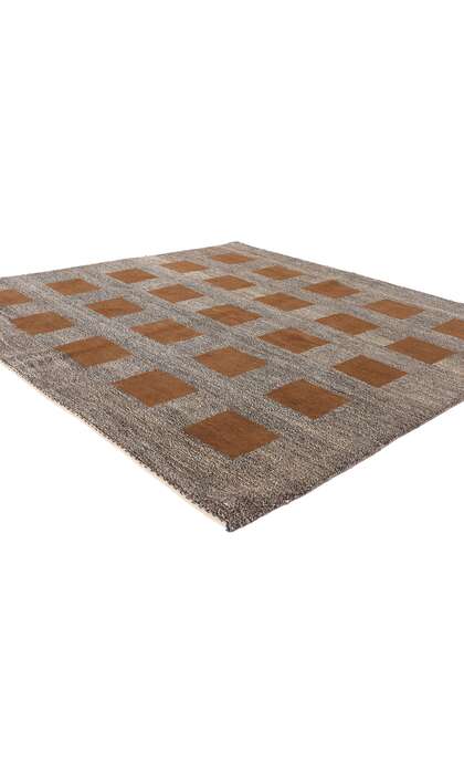 7 x 7 Vintage Square Persian Gabbeh Rug 79105