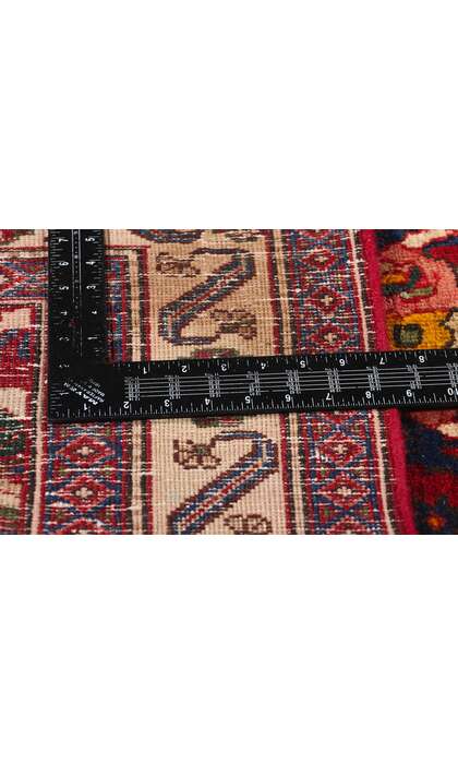 4 x 10 Vintage Persian Vase Heriz Rug 61374