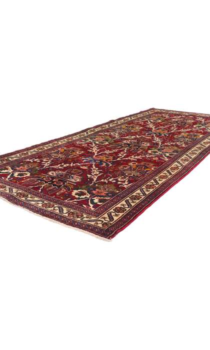 4 x 10 Vintage Persian Vase Heriz Rug 61374