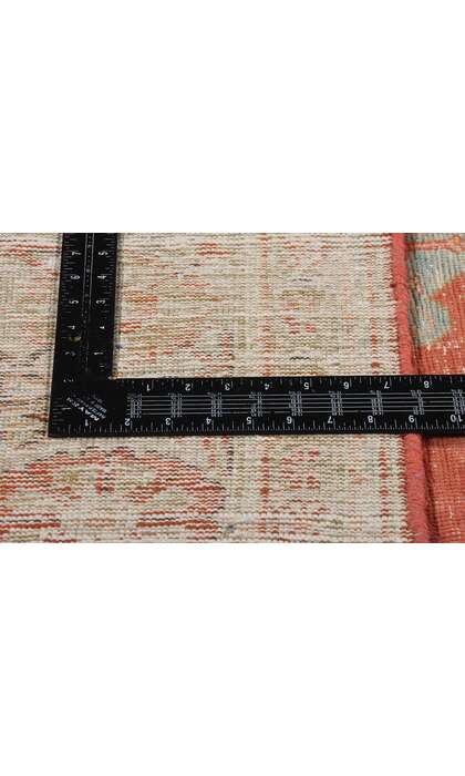 7 x 11 Distressed Vintage Persian Viss Rug 61381
